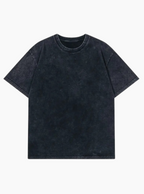 Eclipse Black- Oversized Washed Tee
