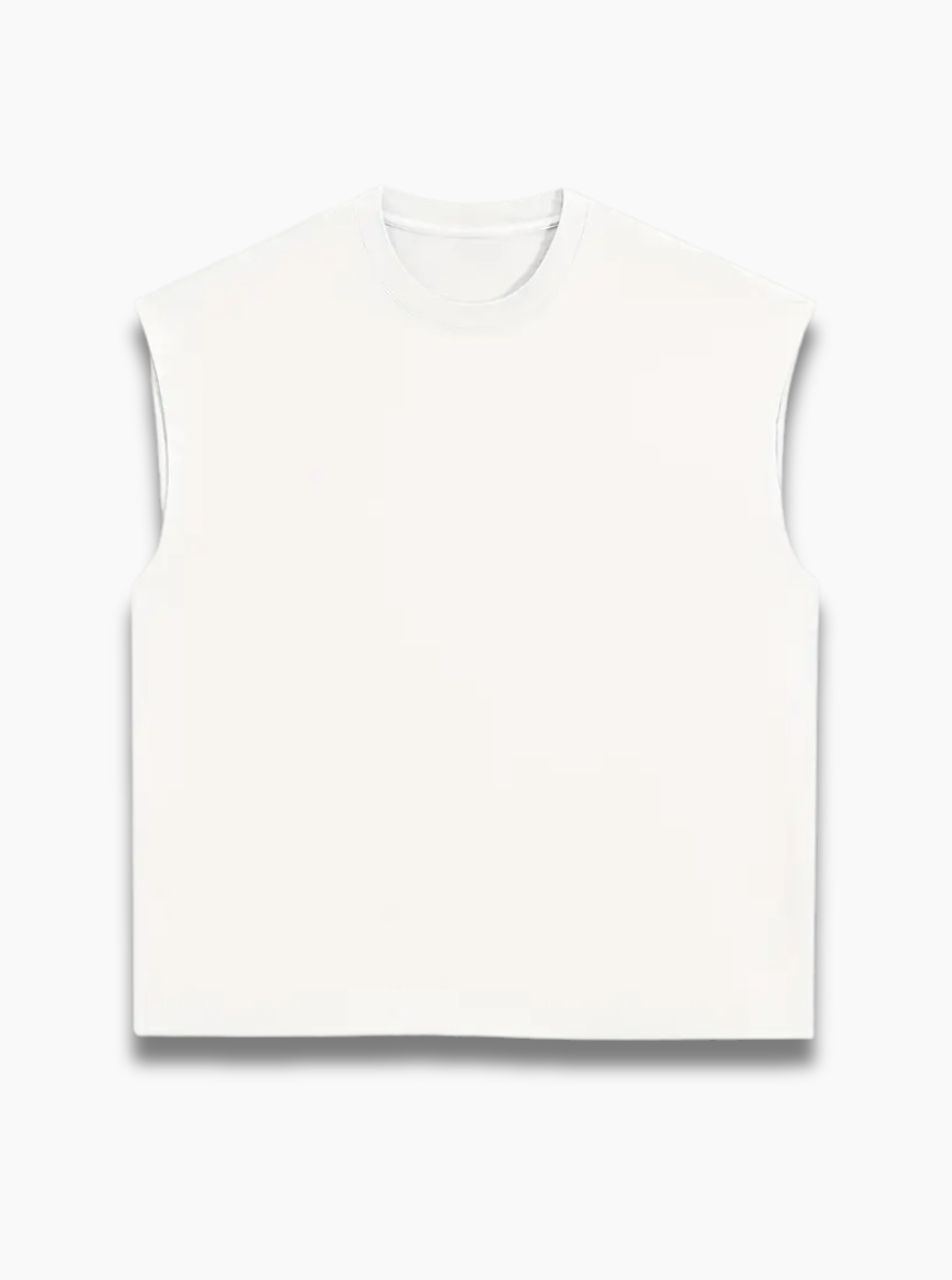 Raw Wash - sleeveless T-shirt