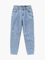 Basic Baggy Jeans - Light Blue