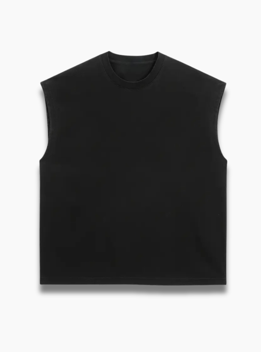 Raw Wash - sleeveless T-shirt