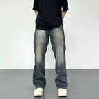 Stone Ash - Straight Leg Jeans