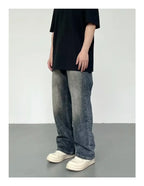 Stone Ash - Straight Leg Jeans