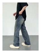 Stone Ash - Straight Leg Jeans