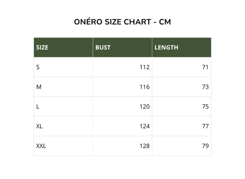 Size chart for Retro American T-Shirt