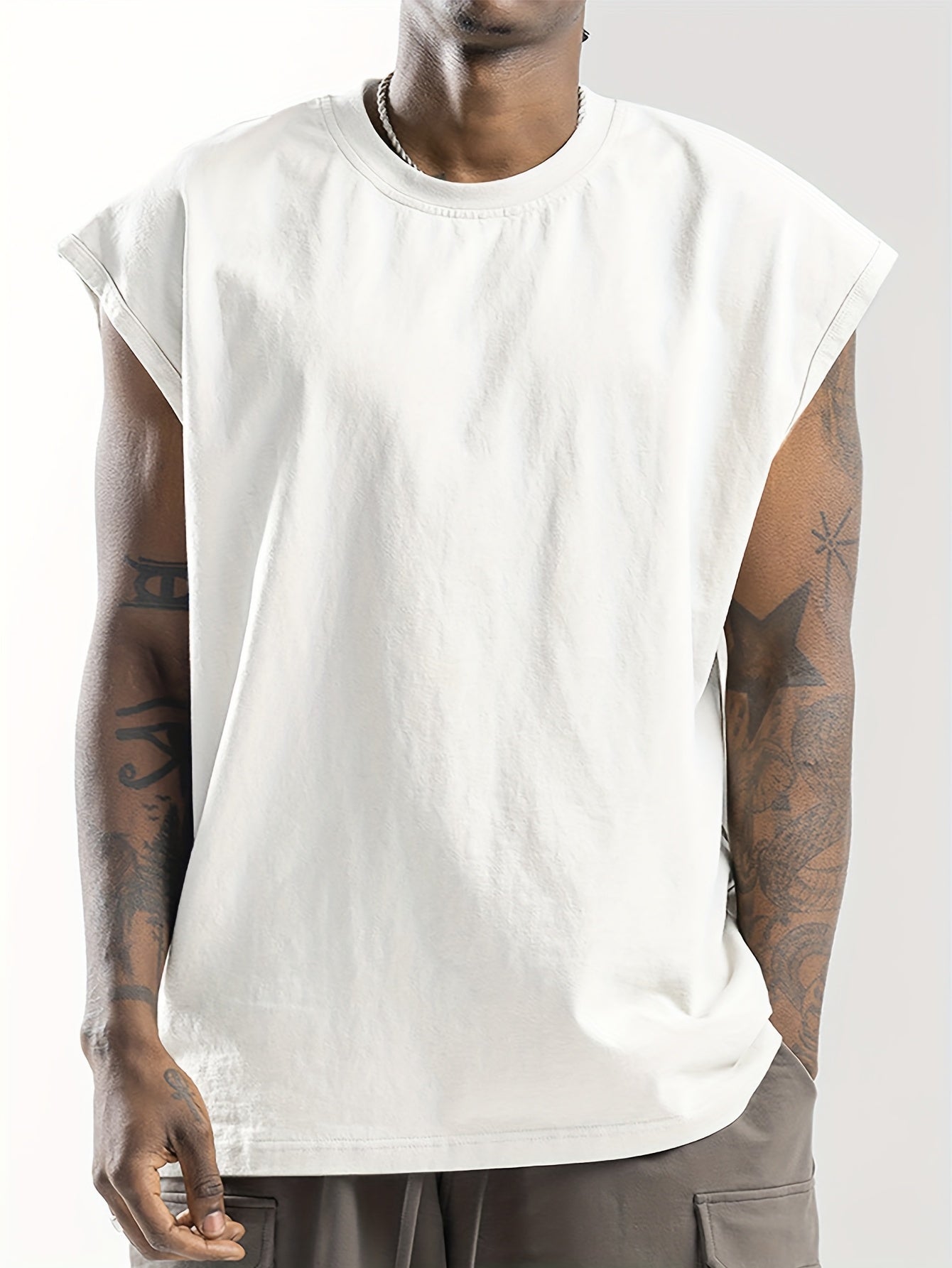 Raw Wash - sleeveless T-shirt