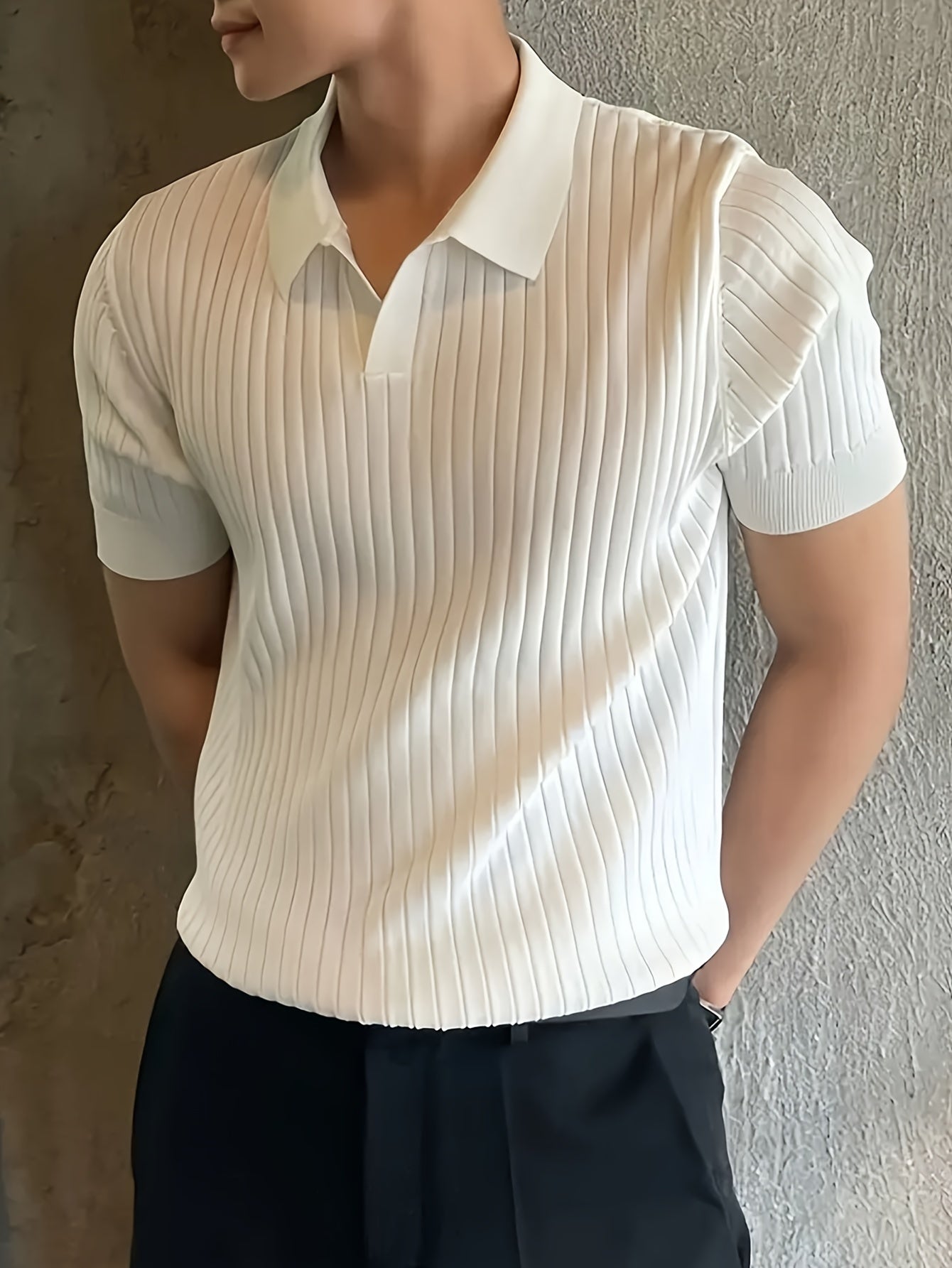 Ribbed Polo - ONÉRO