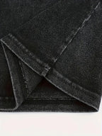 Eclipse Black- Oversized Washed Tee