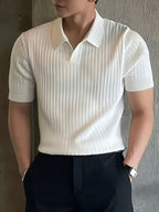 Ribbed Polo - ONÉRO